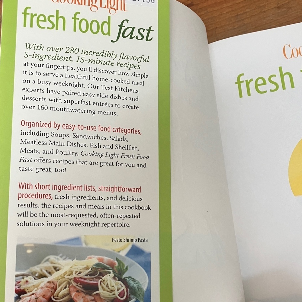 15 minute recipes / 5 ingredients Fresh Food Fast Cookbook - Picture 4 of 16